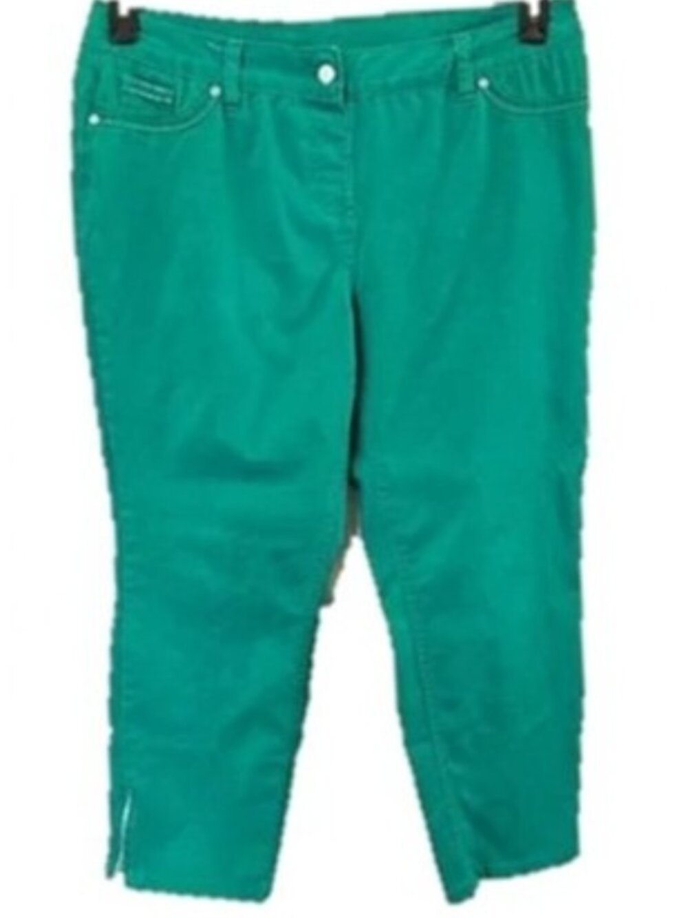 WESTBOUND Green Ankle Zip Jeans